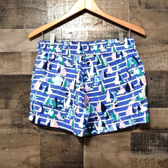 New Vineyard Vines Harbor Print Foley Short 4 - Picture 5 of 7